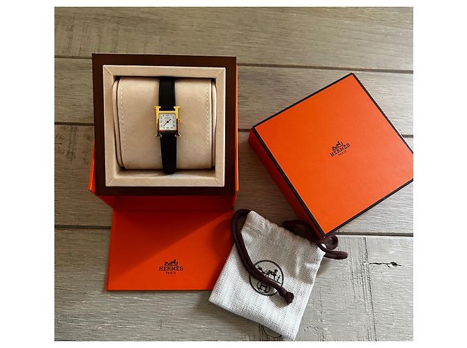 Mini Heure H Hermès Dorado - vista 6