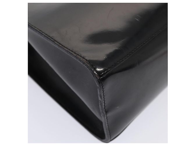 Borsa a mano Salvatore Ferragamo Smalto Nero Oro Auth bs16870 D'oro - vista 11