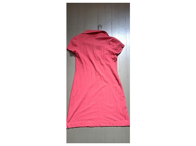 Vestido Lacoste de algodón rosa - vista 2