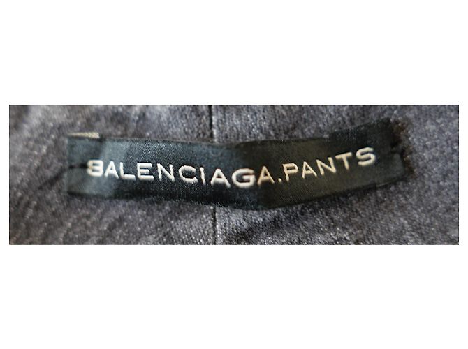 Balenciaga x Nicolas Ghesquière 2005 Jeans Slim Gris - vista 4