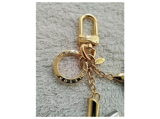 Portachiavi Louis Vuitton Twist Silver hardware Gold hardware - vista 4