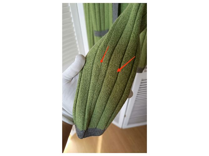 Chanel 97A 1997/1998 F/W RTW Kaschmir-Cardigan Mehrfarben - Ansicht 11