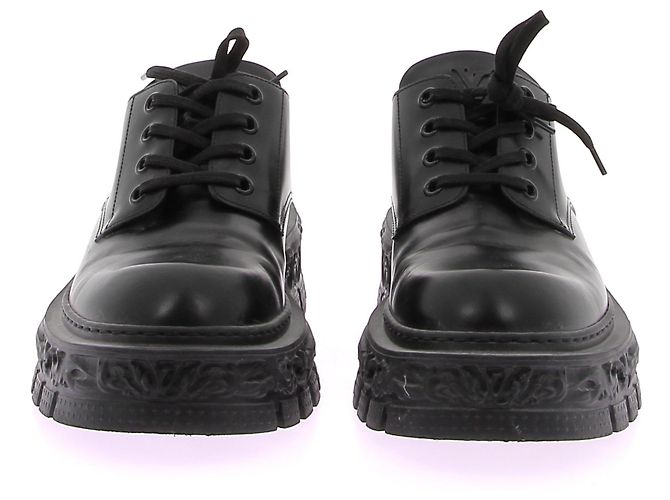 LOUIS VUITTON Scarpe stringate T.UK 9 Pelle Nero - vista 4
