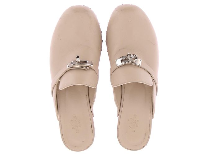 Hermès HERMES Mules e zoccoli T.EU 37 Pelle Crudo - vista 5