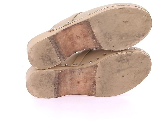Hermès HERMES Mules e zoccoli T.EU 37 Pelle Crudo - vista 6