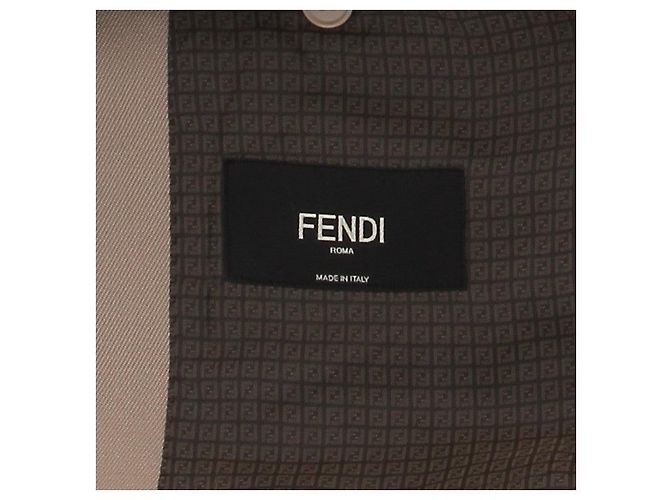 Fendi jackets T.IT 50 Wool Brown - view 5