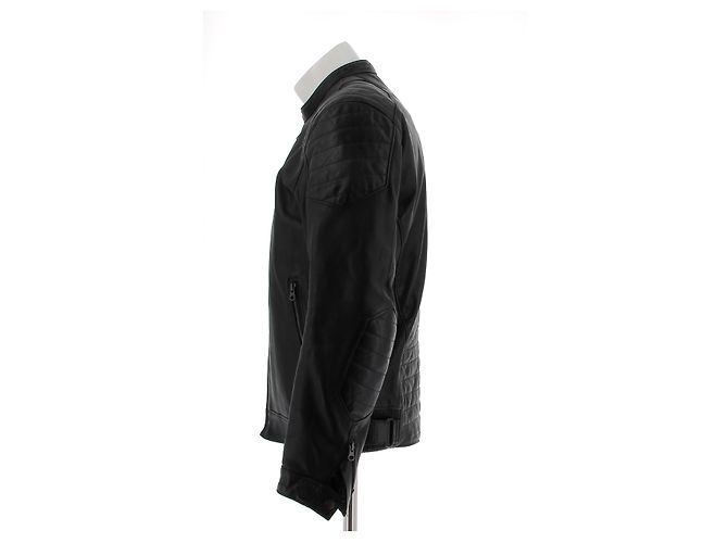 Autre Marque Non Signé / Unsigned jackets T.International M Leather - view 4
