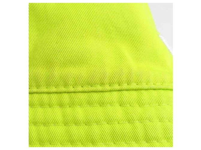 Cappello bucket reversibile Louis Vuitton Bianco Giallo - vista 4