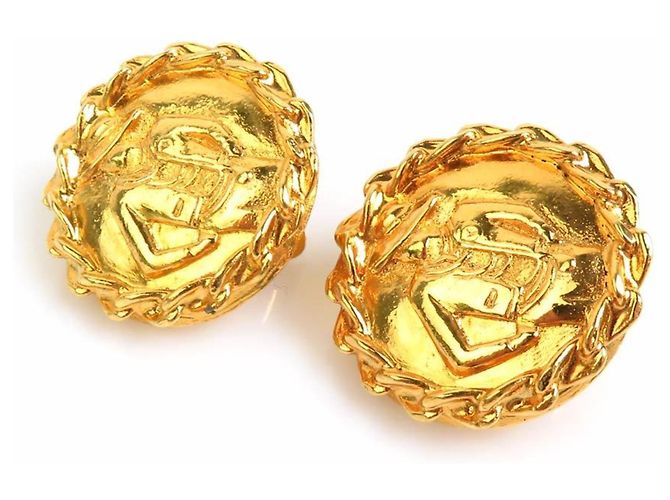 Orecchini a clip in oro Chanel Mademoiselle D'oro - vista 2