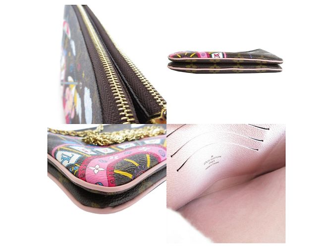 Pochette Vivienne Monogram Louis Vuitton Marrone Multicolore Monogramma - vista 4