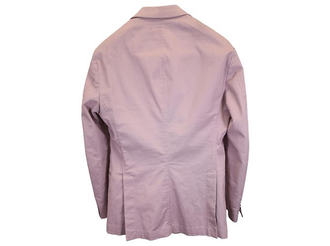 Blazer esportivo Versace Collection em algodão rosa - vista 2