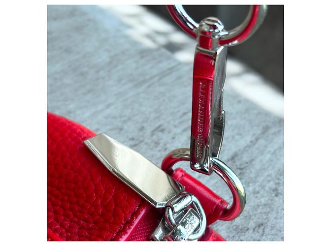 Borsa Rockie rossa Alexander Wang Rosso Silver hardware - vista 12