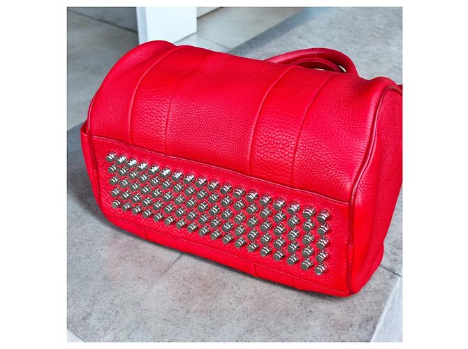 Borsa Rockie rossa Alexander Wang Rosso Silver hardware - vista 5