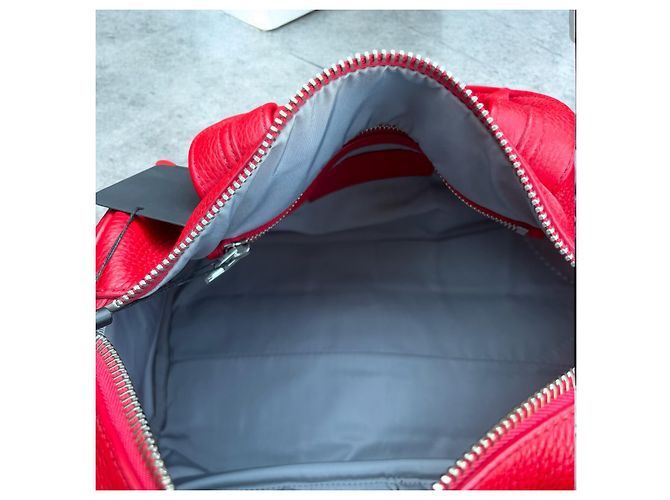 Borsa Rockie rossa Alexander Wang Rosso Silver hardware - vista 8