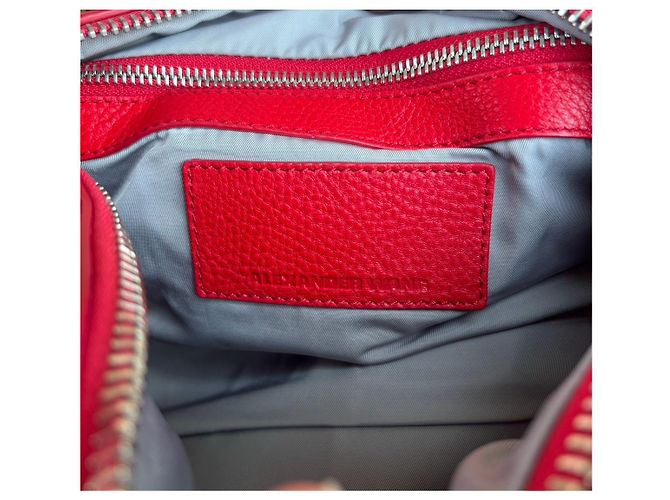 Borsa Rockie rossa Alexander Wang Rosso Silver hardware - vista 9