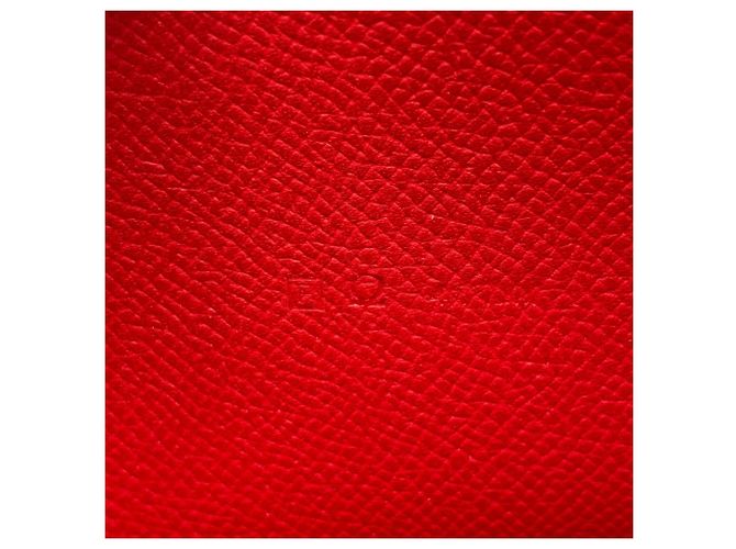 Hermès Cartera Larga Constance Hermes en Rojo Roja - vista 12