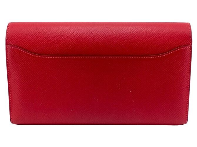 Hermès Cartera Larga Constance Hermes en Rojo Roja - vista 2
