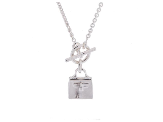 Hermès Collana Amuleto Birkin HERMES per Donne, Argento - vista 2