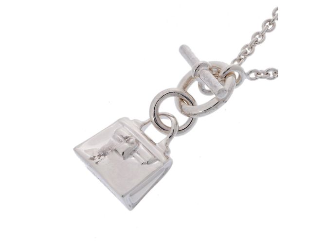 Hermès Collana Amuleto Birkin HERMES per Donne, Argento - vista 6