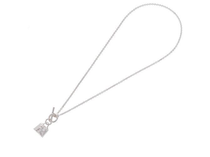 Hermès Collana Amuleto Birkin HERMES per Donne, Argento - vista 7