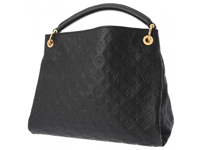 Louis Vuitton Monogram Empreinte Artsy MM Noir Handtasche Schwarz - Ansicht 3
