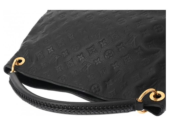 Louis Vuitton Monogram Empreinte Artsy MM Noir Handtasche Schwarz - Ansicht 4