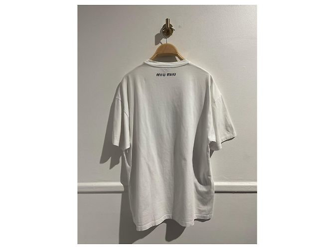 MIU MIU Tops T.Internacional XS Algodón - vista 3