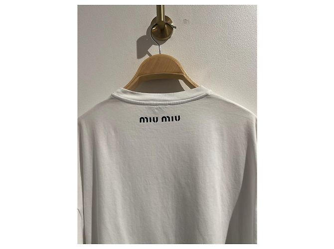 MIU MIU Tops T.Internacional XS Algodón - vista 4