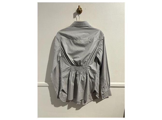 ACNE STUDIOS Top T.FR 34 Cotone Grigio - vista 5