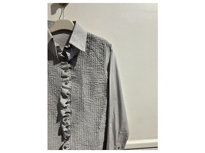 ACNE STUDIOS Top T.FR 34 Cotone Grigio - vista 8