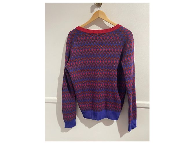 PRADA Strick T.International XS Wolle Blau - Ansicht 8