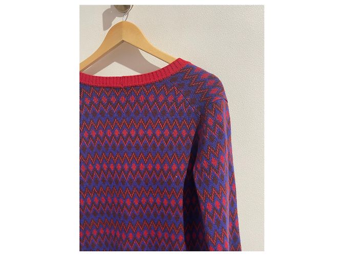 PRADA Strick T.International XS Wolle Blau - Ansicht 9