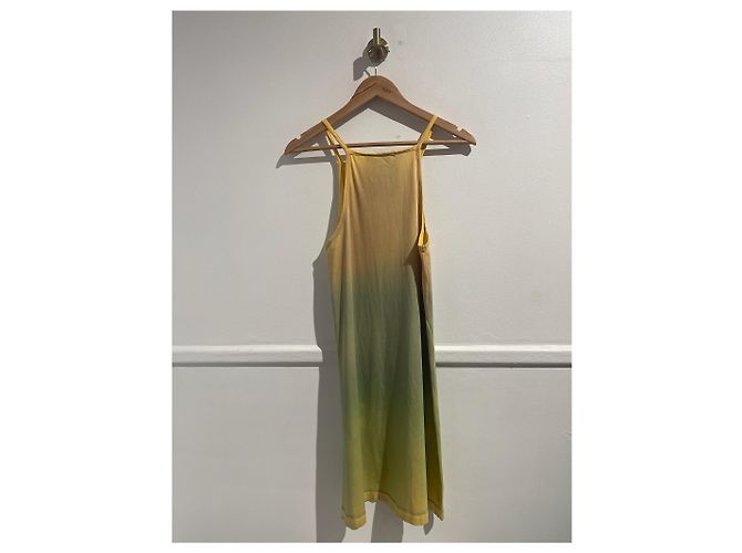 ACNE STUDIOS Vestidos T.Internacional XS Algodón Amarillo - vista 2