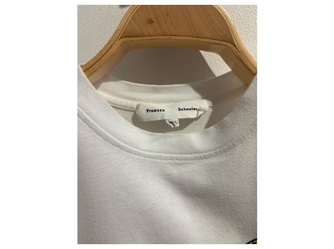 PROENZA SCHOULER Tops T.Internacional XS Algodón Blanco - vista 3