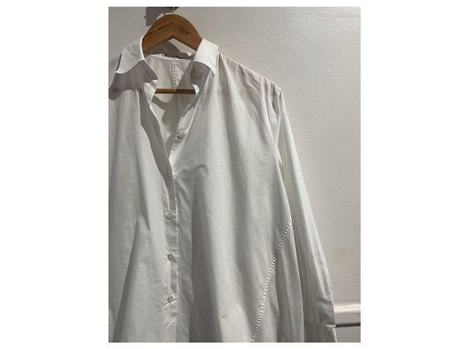 ACNE STUDIOS Tops T.International XS Cotton White - view 3