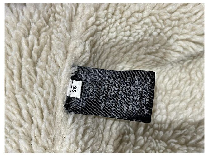 ISABEL MARANT ETOILE Chaquetas T.FR 36 Algodón Azul - vista 5
