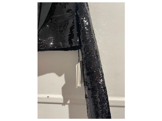 Céline CELINE Jacken T.FR 36 Wolle Schwarz - Ansicht 4