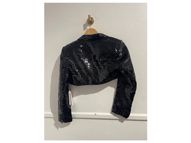 Céline CELINE Jacken T.FR 36 Wolle Schwarz - Ansicht 6