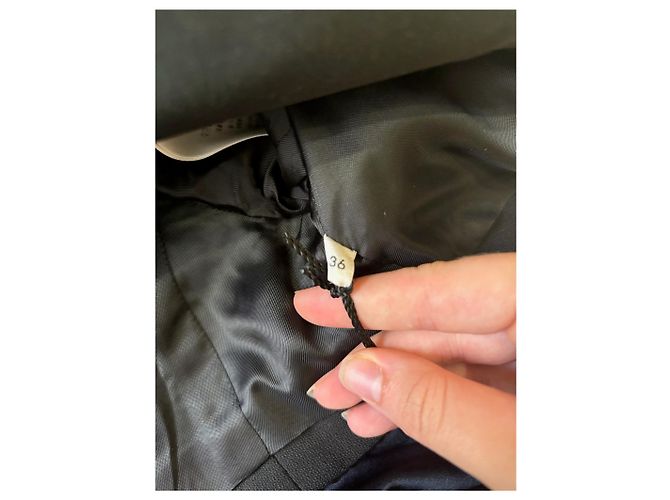Céline CELINE Jacken T.FR 36 Wolle Schwarz - Ansicht 7