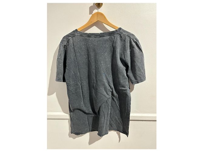 SAINT LAURENT Tops T.Internacional S Algodón Gris - vista 4