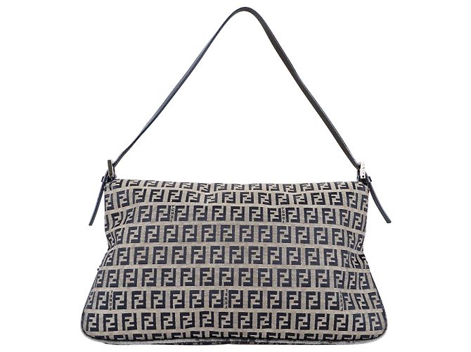 Borse FENDI T. Tessuto Blu - vista 5