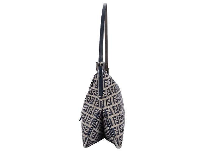 Borse FENDI T. Tessuto Blu - vista 6