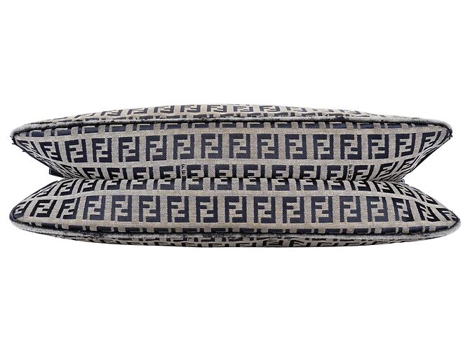 Borse FENDI T. Tessuto Blu - vista 7