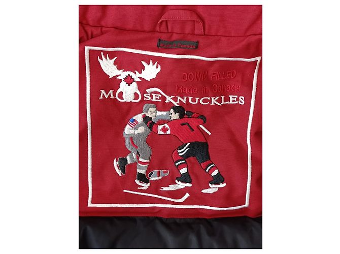 Autre Marque Chaqueta Bomber Mousse Knuckles Roja - vista 4