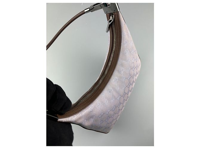 Borsa Hobo Galaxy di Gucci Porpora - vista 7