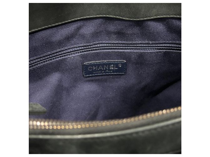 Borsa CHANEL Matelassé Interno Nero/Porpora - vista 11