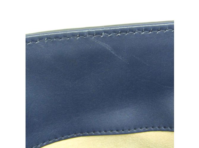 Borsa in pelle Guccissima da donna Blu - vista 11