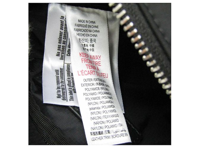 Bolsa de cintura de nylon Burberry Preto - vista 11