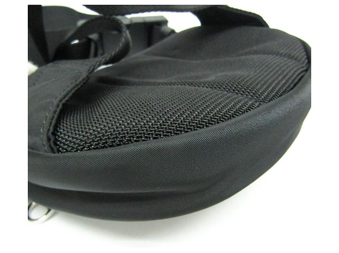 Bolsa de cintura de nylon Burberry Preto - vista 4