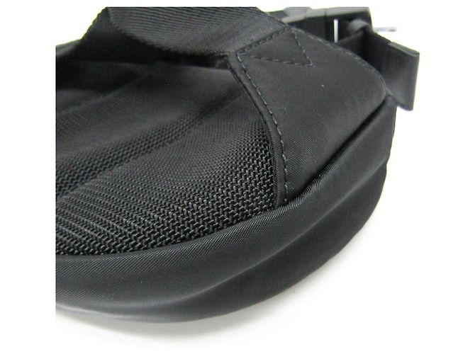 Bolsa de cintura de nylon Burberry Preto - vista 5